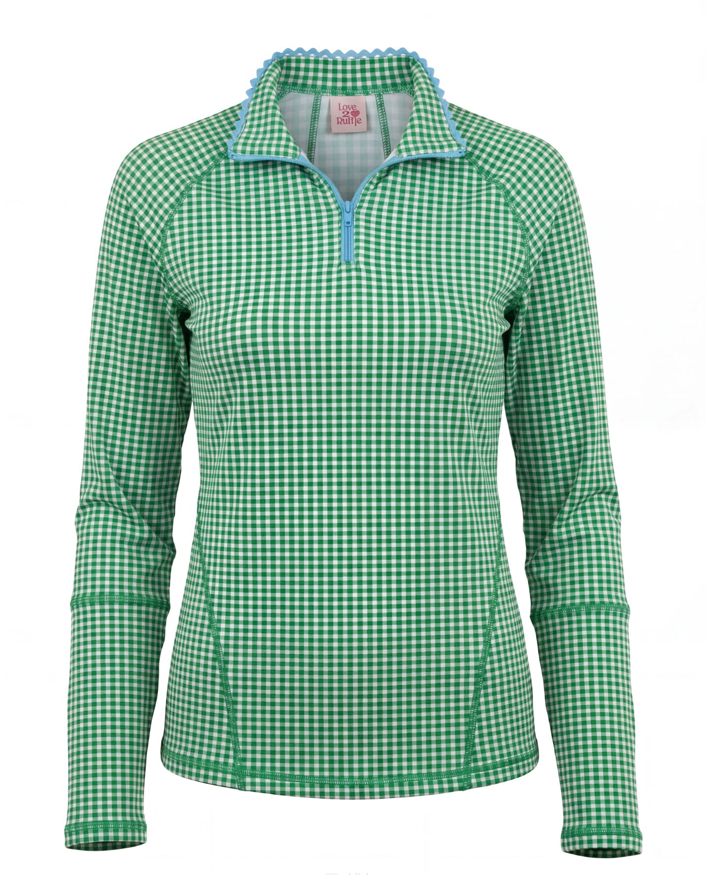 Juli Gingham Golf Top