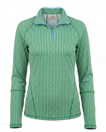 Juli Gingham Golf Top