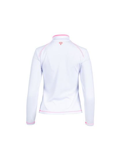 Love All Tennis Women's Nancy 1/4 Zip Resort Jacket