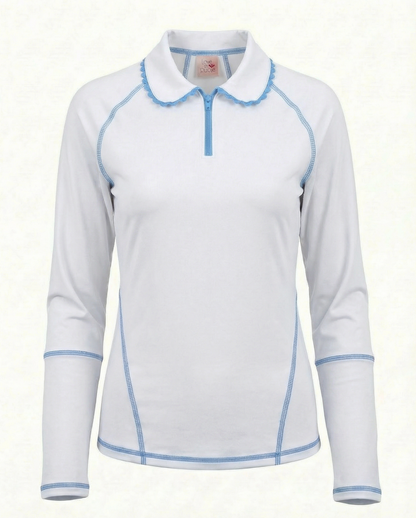 Claire Solid Resort Golf Top