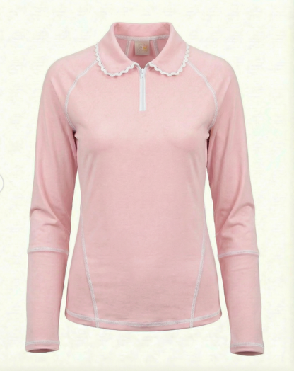 Claire Solid Resort Golf Top