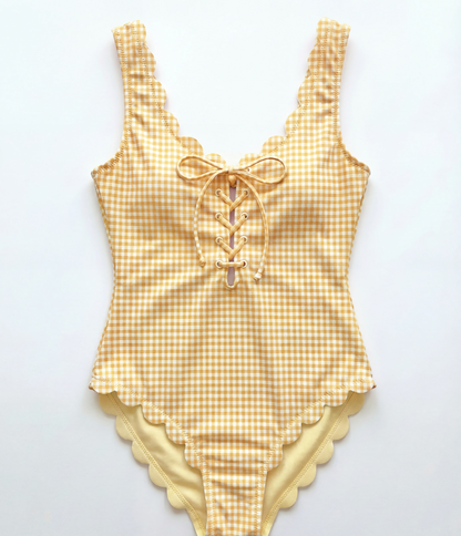 Jenny Lace Up One Piece