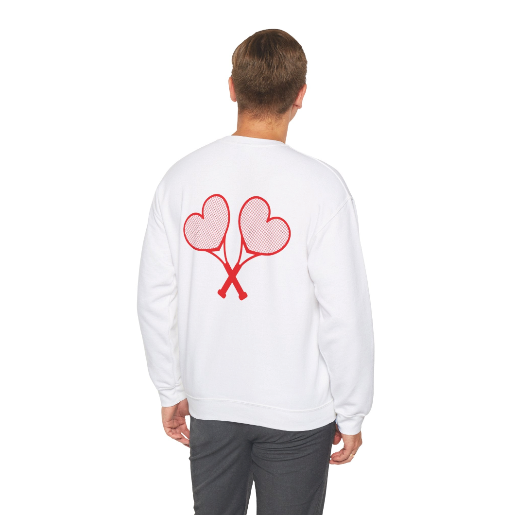 Love All Tennis Logo Heavy Crewneck Sweatshirt