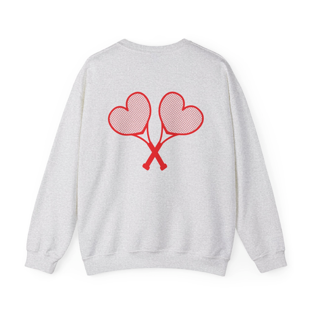 Love All Tennis Logo Heavy Crewneck Sweatshirt