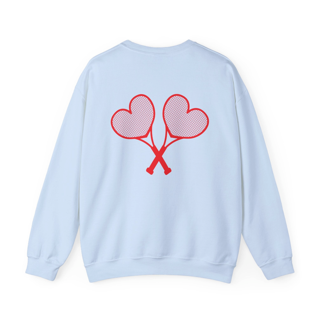 Love All Tennis Logo Heavy Crewneck Sweatshirt