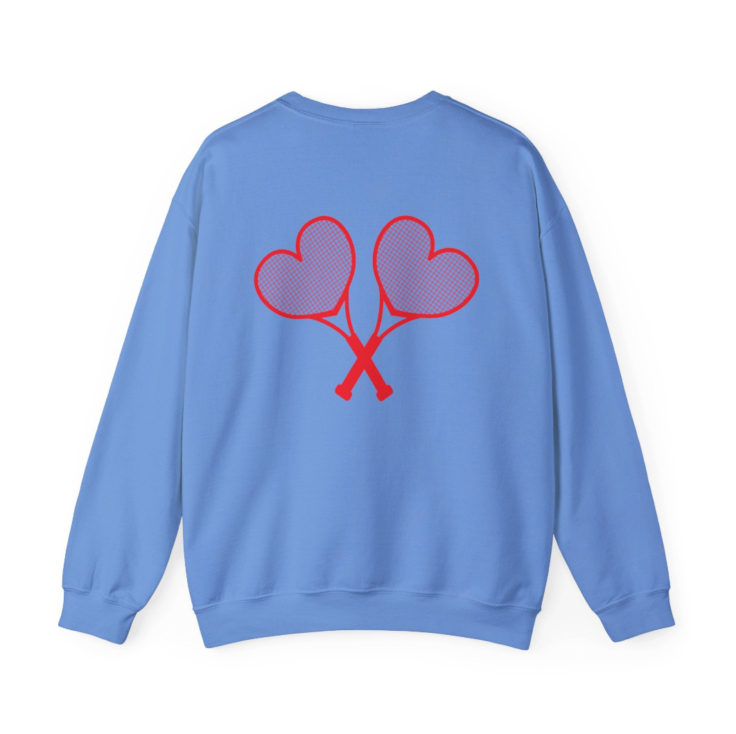 Love All Tennis Logo Heavy Crewneck Sweatshirt