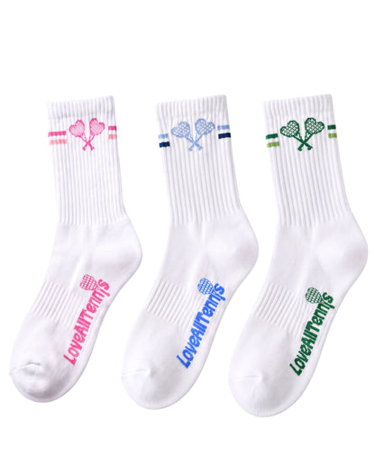 Love All Tennis Resort Sock Bundle